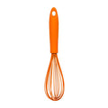 Orsina Zing Orange Silicone Whisk – Heat Resistant Nonstick Kitchen Tool