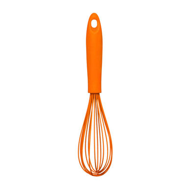 Orsina Zing Orange Silicone Whisk – Heat Resistant Nonstick Kitchen Tool