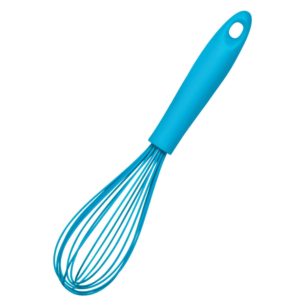 Orsina Zing Blue Silicone Whisk | Nonstick Safe Heat Resistant Tool
