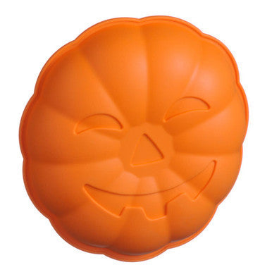 Orsina Orange Pumpkin Cake Mould | Silicone Halloween Baking Pan