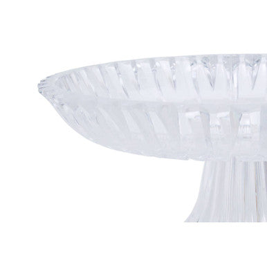 Orsina Faye Clear Acrylic Cake Stand with Dome | Round Pedestal Server