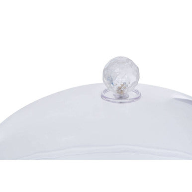 Orsina Faye Clear Acrylic Cake Stand with Dome Lid – Dessert Display