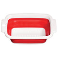 Orsina Zing Collapsible Colander – Space-Saving Kitchen Strainer, Red