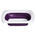 Orsina Zing Purple Over Sink Collapsible Colander – Space Saving Strainer