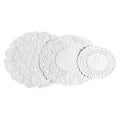 Orsina White Paper Doilies – 30 Piece Lace Style Disposable Tableware