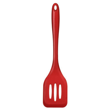 Orsina Red Silicone Slotted Turner – Heat Resistant Nonstick Spatula