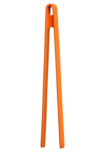 Orsina Silicone Kitchen Tongs – Heat Resistant Orange Cooking Utensils
