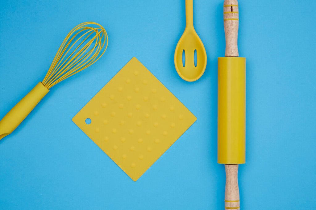 Orsina Zing Silicone Whisk – Nonstick Safe Yellow Kitchen Tool