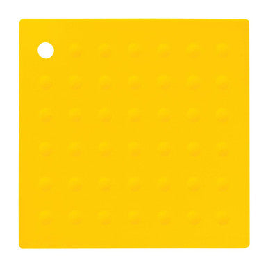 Orsina Zing Yellow Silicone Trivet – Heat Resistant Non-Slip Kitchen Mat