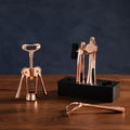 Orsina Paragon 5 Piece Rose Gold Kitchen Gadget Set with Storage Block