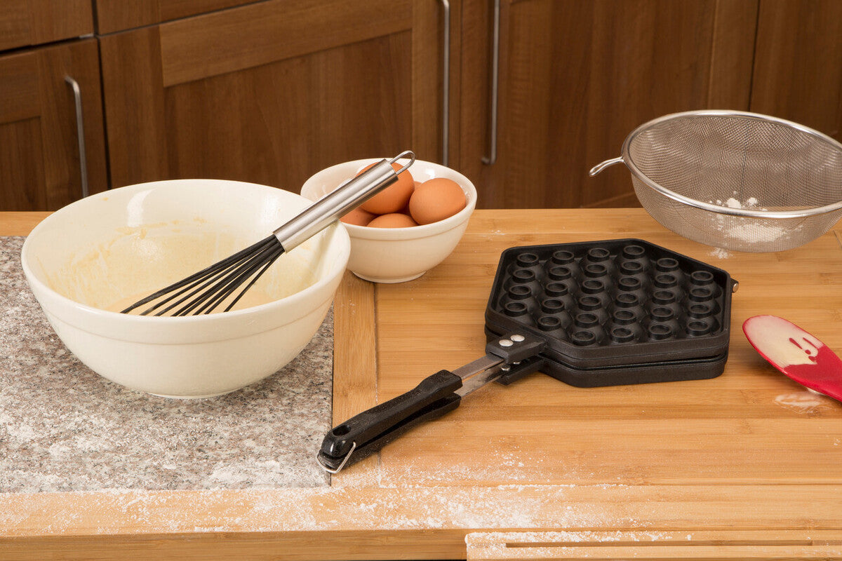 Orsina Hexagonal Eggette Bubble Waffle Maker – Non-Stick Aluminium