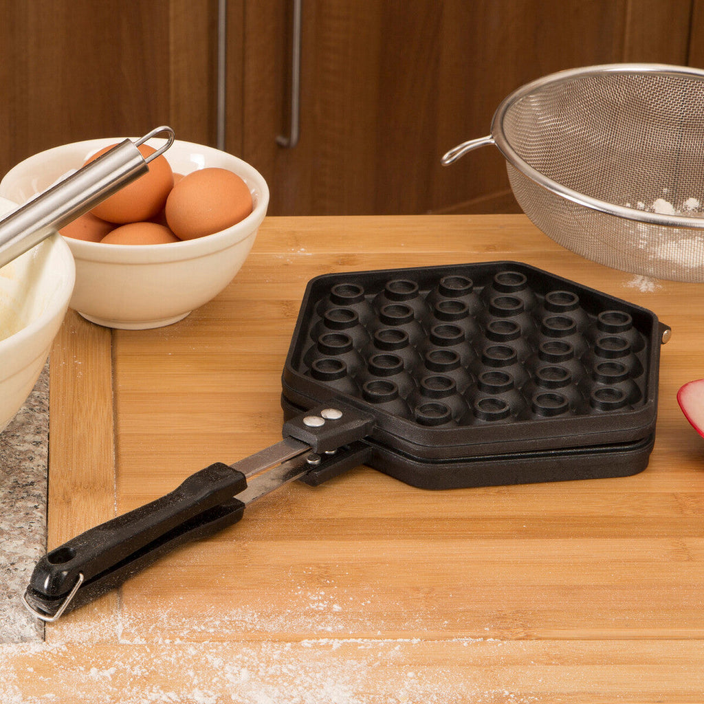 Orsina Hexagonal Eggette Bubble Waffle Maker – Non-Stick Aluminium