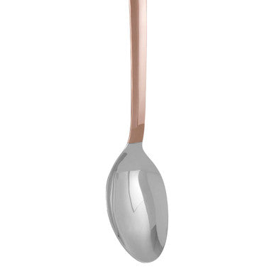 Orsina Freya Stainless Steel Serving Spoon with Copper Finish Handle