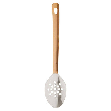 Orsina Freya Stainless Steel Slotted Spoon with Copper Finish Handle