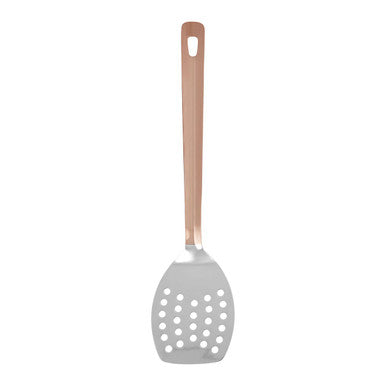 Orsina Freya Slotted Turner – Stainless Steel with Copper Handle
