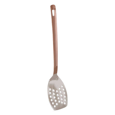 Orsina Freya Slotted Turner – Stainless Steel with Copper Handle