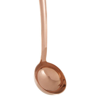 Orsina Freya Rose Gold Stainless Steel Soup Ladle with Deep Bowl