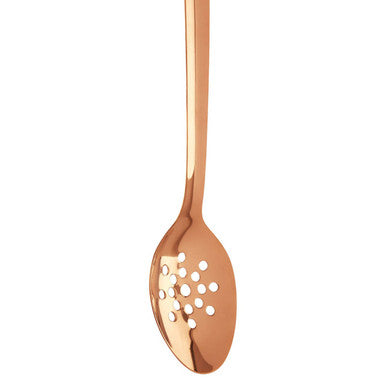 Orsina Freya Slotted Spoon – Rose Gold Stainless Steel Kitchen Tool