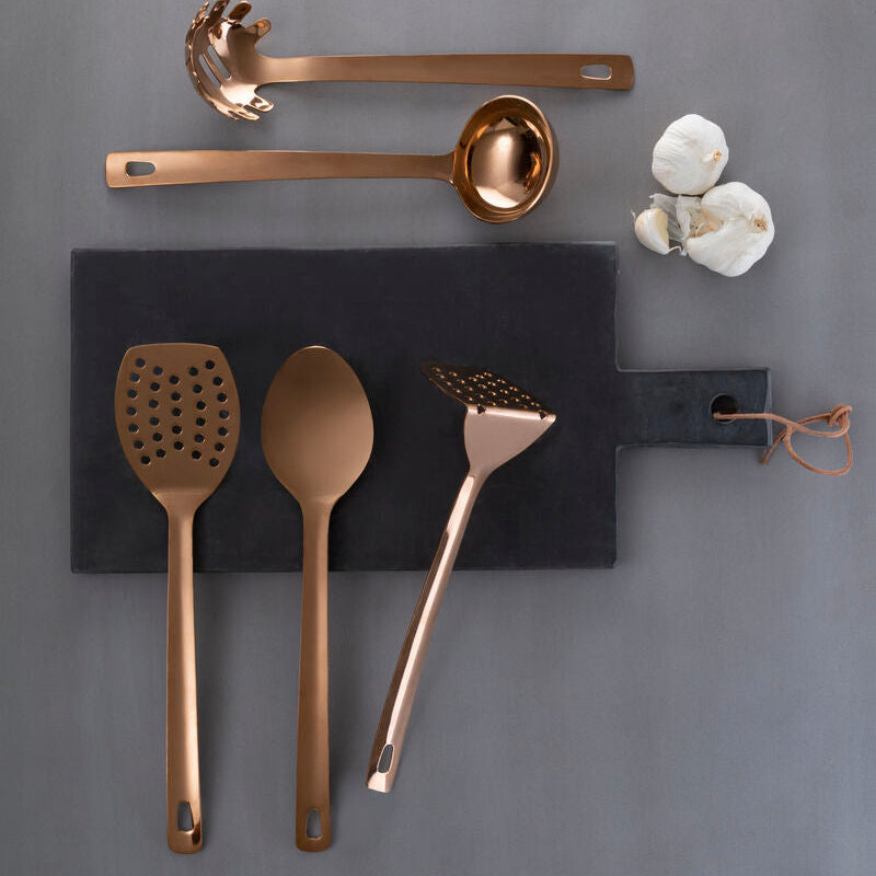 Orsina Freya Potato Masher – Rose Gold Stainless Steel Kitchen Tool