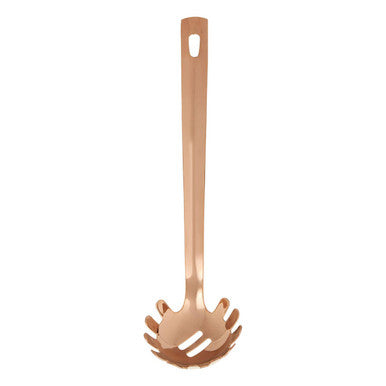 Orsina Freya Rose Gold Spaghetti Spoon | Stainless Steel Pasta Server