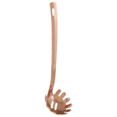 Orsina Freya Rose Gold Spaghetti Spoon | Stainless Steel Pasta Server