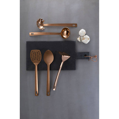 Orsina Freya Slotted Turner – Rose Gold Stainless Steel Spatula