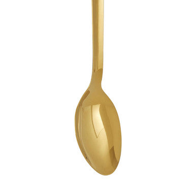Orsina Freya Gold Finish Stainless Steel Serving Spoon for Cooking