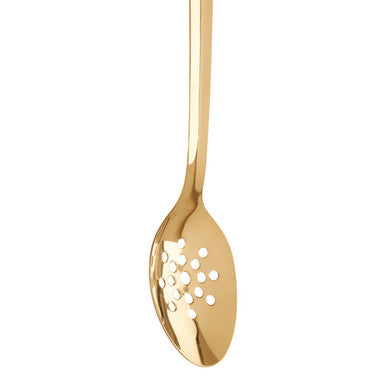Orsina Freya Gold Slotted Spoon – Stainless Steel Kitchen Utensil