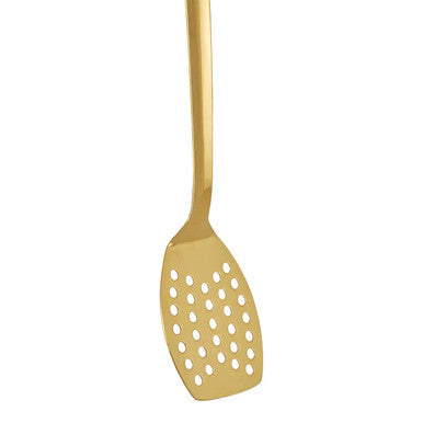 Orsina Freya Gold Slotted Turner – Stainless Steel Kitchen Spatula