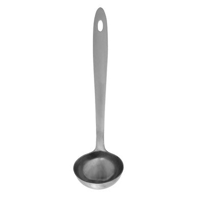 Orsina Stainless Steel Soup Ladle – Brushed Silver Kitchen Utensil