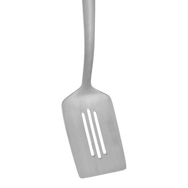Orsina Hera Slotted Turner – Brushed Stainless Steel Kitchen Utensil