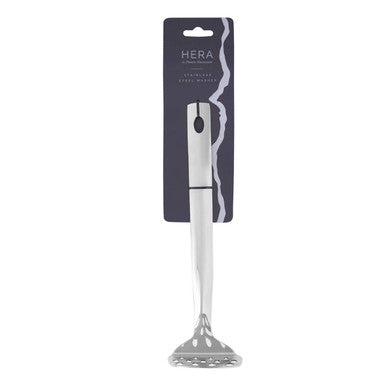 Orsina Hera Stainless Steel Potato Masher – Shiny Finish Kitchen Tool