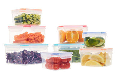 Orsina Herrela Square Food Containers - 4Pc Airtight Storage Set