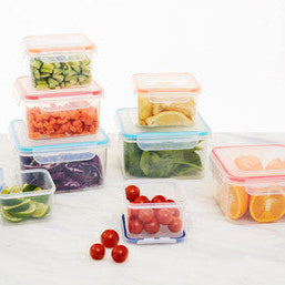Orsina Herrela Square Food Containers - 4Pc Airtight Storage Set