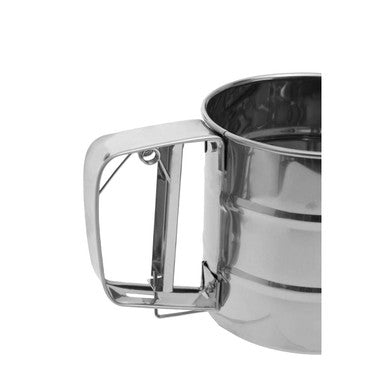 Orsina Zing Stainless Steel Flour Sifter – 250ml Mechanical Sifter