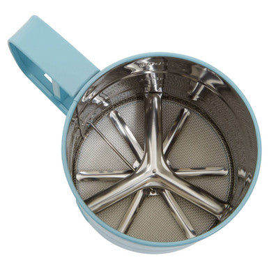 Orsina Zing Flour Sifter – 250ml Stainless Steel Mechanical Sifter