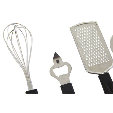 Orsina Zing 5-Piece Kitchen Gadget Set | Light Gold Stainless Steel