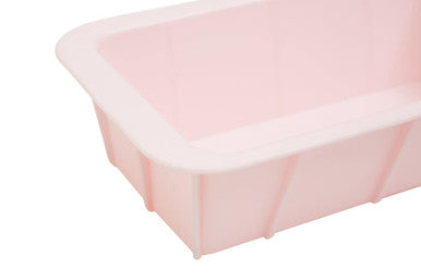 Orsina Silicone Loaf Mould – Non-Stick Bread & Cake Pan, Pastel Pink