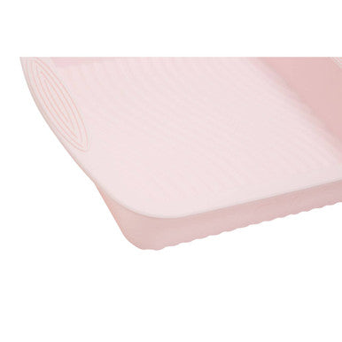 Orsina Square Silicone Cake Mould – Non-Stick Pastel Pink Brownie Pan