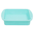 Orsina Square Silicone Cake Mould – Non-Stick Brownie Pan, Pastel Green