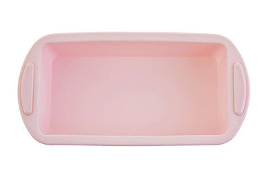 Orsina Silicone Loaf Mould – Non-Stick Rectangular Pan in Pastel Pink