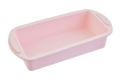 Orsina Silicone Loaf Mould – Non-Stick Rectangular Pan in Pastel Pink