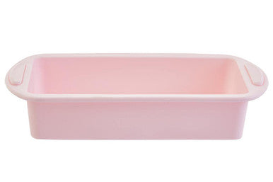 Orsina Silicone Loaf Mould – Non-Stick Rectangular Pan in Pastel Pink