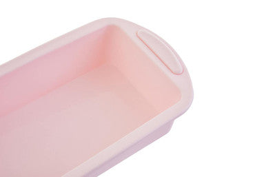 Orsina Silicone Loaf Mould – Non-Stick Rectangular Pan in Pastel Pink