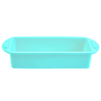 Orsina Zing Silicone Loaf Mould – Non-Stick Rectangle Pan in Pastel Green