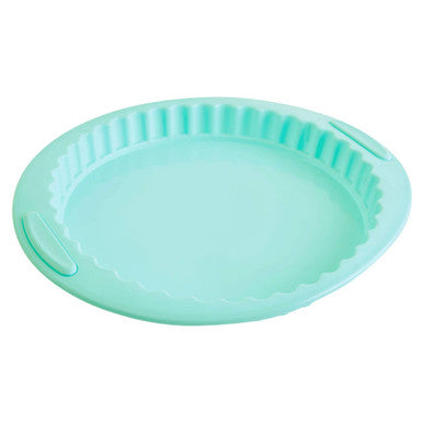 Orsina Zing Silicone Pie and Flan Mould – Non-Stick Pastel Green Pan