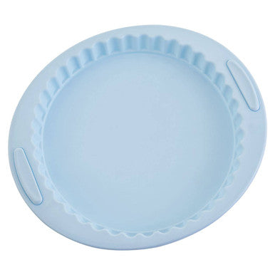 Orsina Zing Non-Stick Silicone Pie and Flan Mould – Pastel Blue