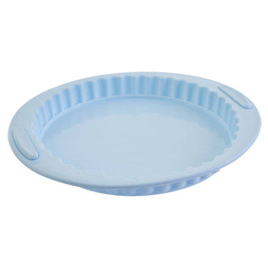 Orsina Zing Non-Stick Silicone Pie and Flan Mould – Pastel Blue