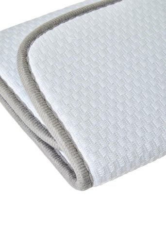 Orsina Dish Drying Mat – Absorbent White Synthetic Fibre Kitchen Mat