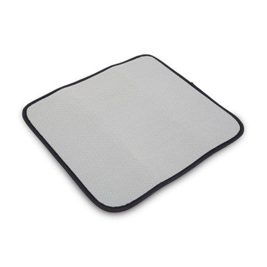 Orsina Absorbent Dish Drying Mat – Grey Synthetic Fibre Kitchen Mat